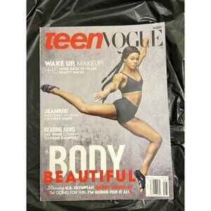 Teen Vogue Magazine August 2016 Gabby Douglas